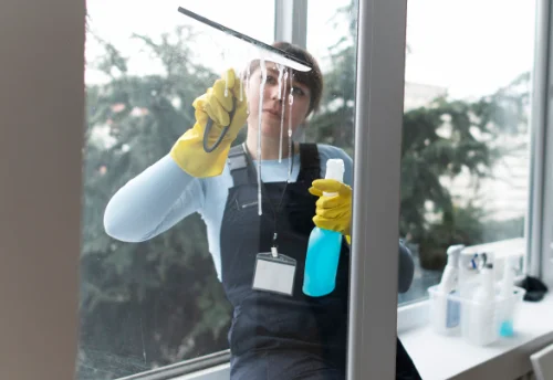 Nettoyage de vitres intérieures et extérieures à Saint-André-Goule-d'Oie